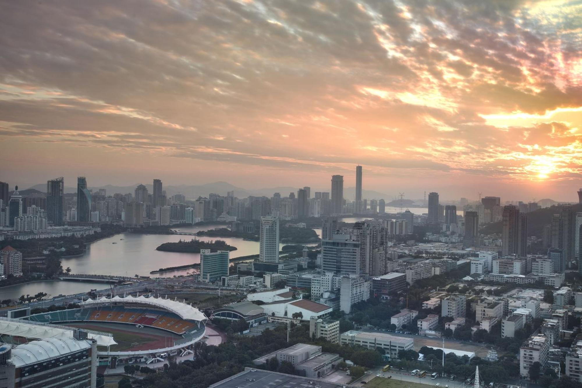 The Westin Xiamen Hotel Bagian luar foto